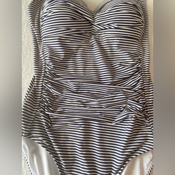NipTuck Navy Ahoy twist front design and tummy control I piece swimsuit - Picture 5 of 10